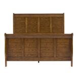 Grandpas Cabin Queen Sleigh Headboard & Footboard (RTA) - Image 4