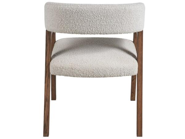 Modern Barrel Back Dining Chair - Image 6