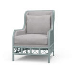 Hampton Rattan Wing Chair