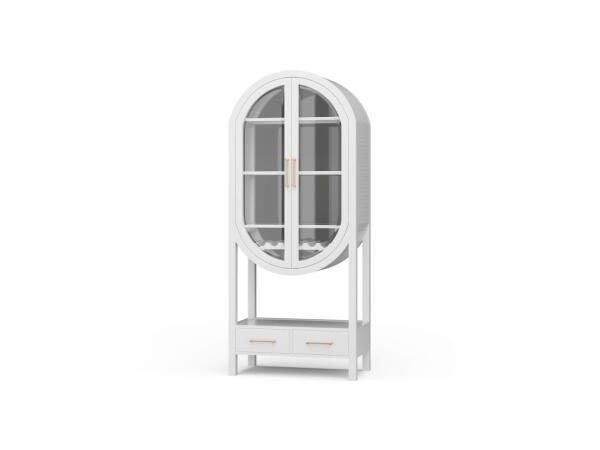 Napa Wine Cabinet W/ Mirrored Back Bar Furniture Bar Furniture