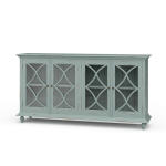 Hamilton 4 Door Buffet Dining Storage Blue 13