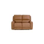 Raymond Leather Power Reclining Loveseat Sofas Bassett Furniture 6