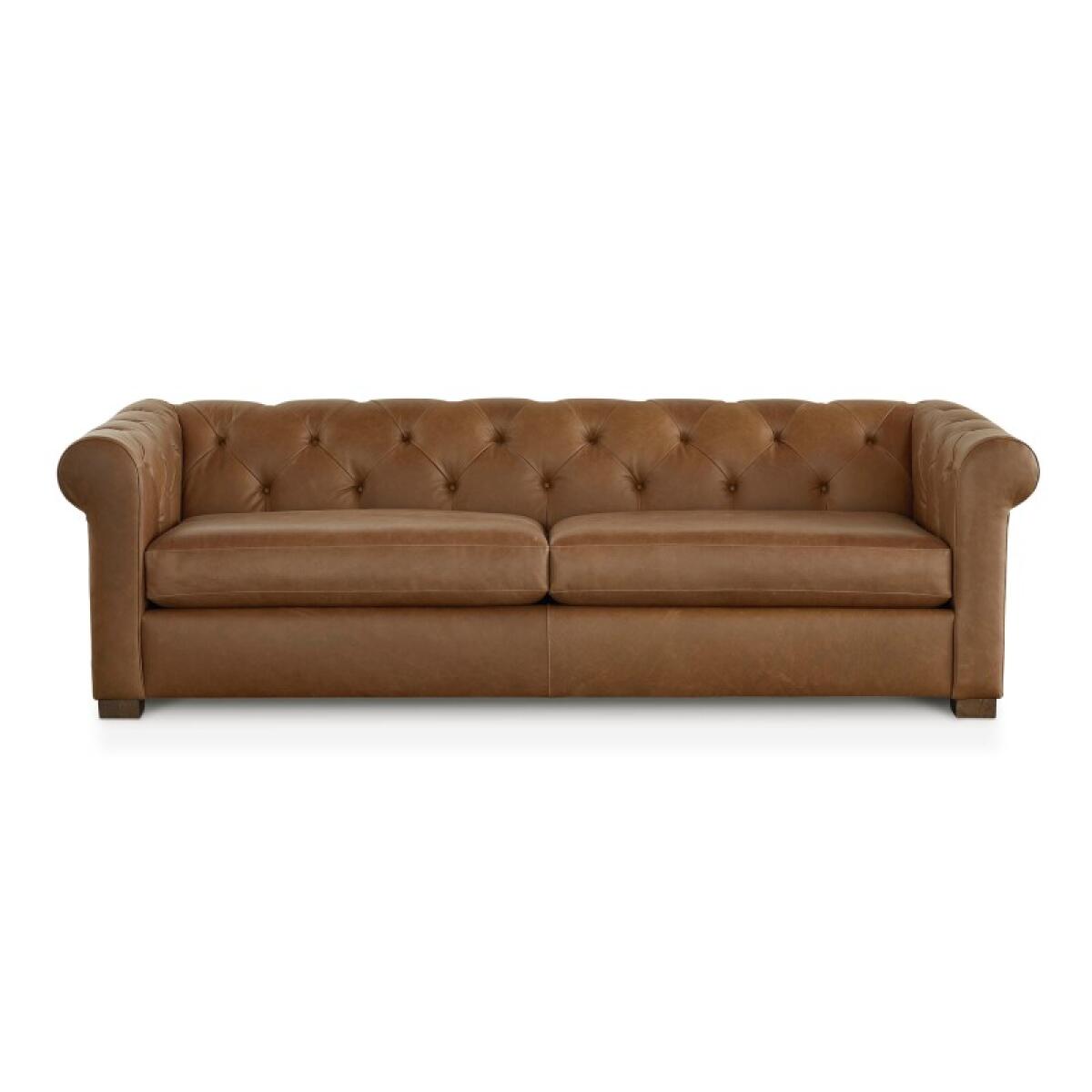 5f5f581a016d034a0438cbd8ba38dd7c Jamestown Leather Sofa - Image 1