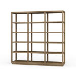 Cohan Bookshelf W/ Rattan