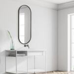 Varina Tall Mirror, Black Mirrors Black 18