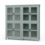 Madrone 8 Door Display Cabinet