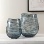 Aurora Swirl, Vases, S/2 - Image 2