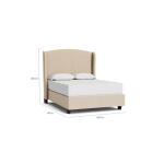 Paris Upholstered Storage Bed - Image 5