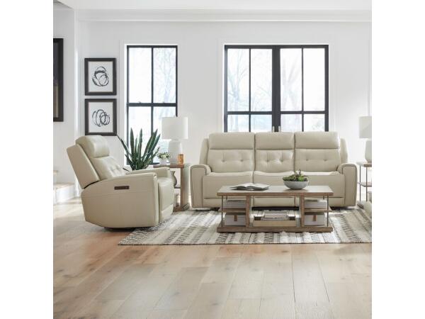 Carrington Sofa & Recliner Sofas Baja Stone Leather