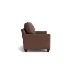 True Custom™ True Custom® Leather Large Track Arm Loveseat - Image 9