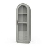 Vannes Single Door Display Cabinet