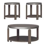 Sutton 3 Piece Set Table Sets Bleached Sand 7