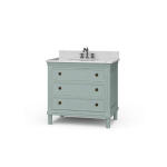 Hayward Single Vanity W/ Sink & Marble Top