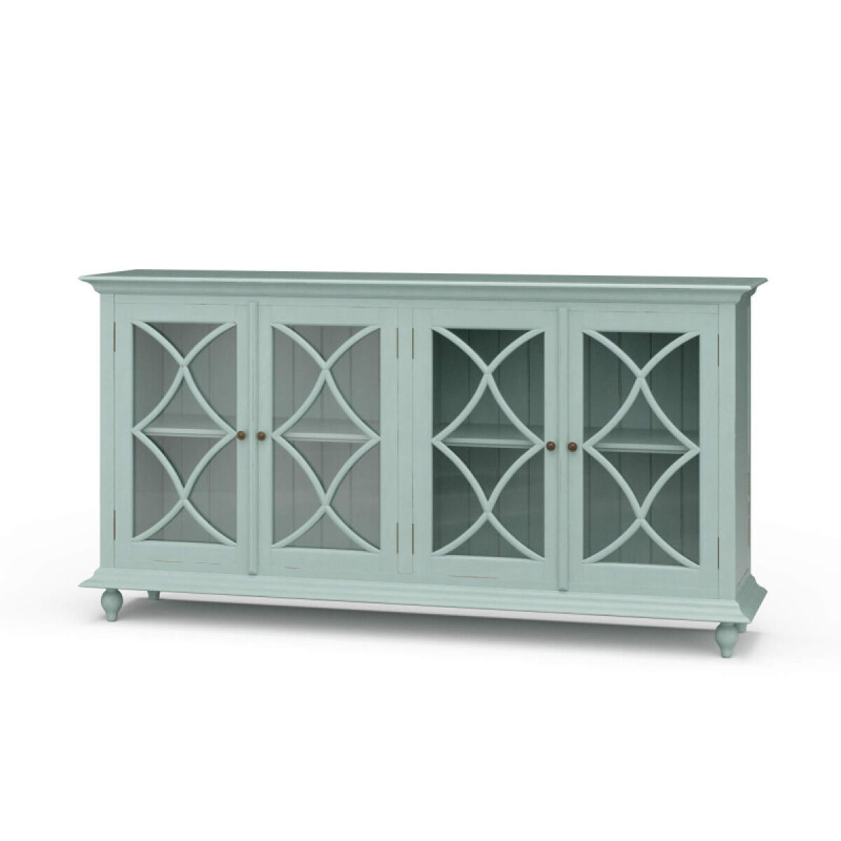 605e33e39e0ac9faecf7522bfab40b33 Hamilton 4 Door Buffet - Image 1