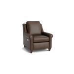 Magnificent Motion Leather Roll Arm Power Wall Recliner - Image 2