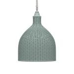 Hampton Rattan Pendant Extra Large Lighting Blue 7