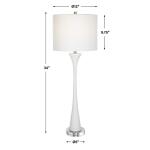 Fountain Buffet Lamp, White - Image 9