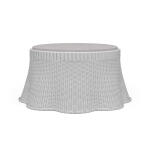 Newport Rattan Ottoman W/ Cushion