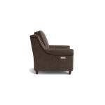 Magnificent Motion Leather Panel Arm Power Wall Recliner - Image 5