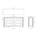 Milano 7 Drawer Dresser - Image 9