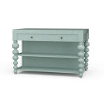 Soluna Kitchen Island W/ Butcher Block