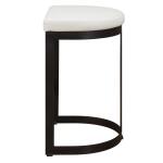 Ivanna Counter Stool, Black - White - Image 7