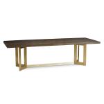 Modern Rectangle 108″ x 42″ Dining Table Dining Tables Bassett Furniture 4
