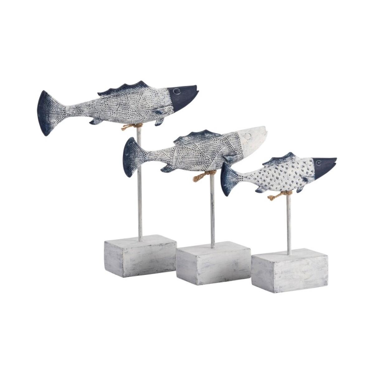 61592e9bd020a33b9d58e38dd24b7cdb Antique Fish Statues - Image 1