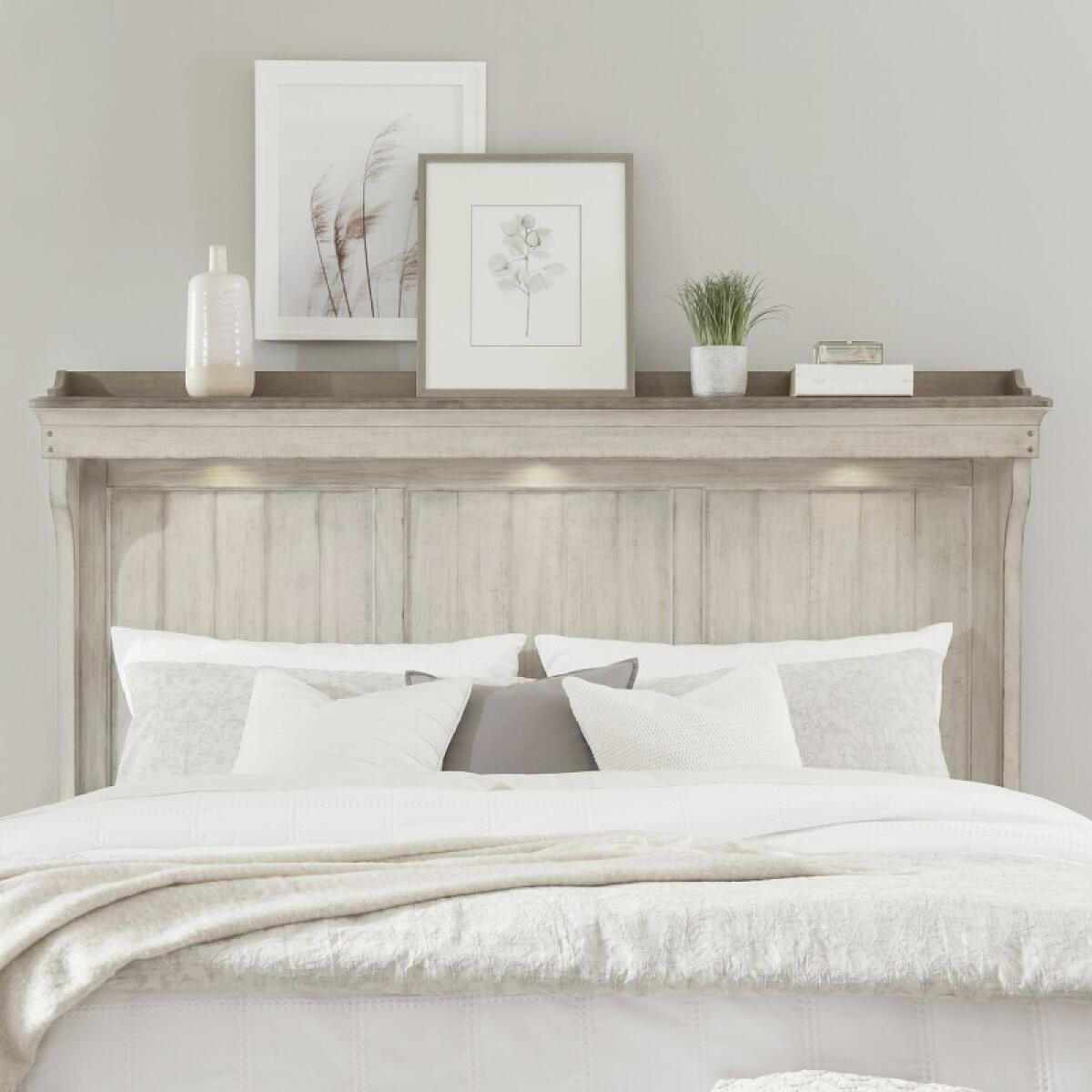 616a3acac286da3a29029efa73f15c43 King Mantle Headboard - Image 1