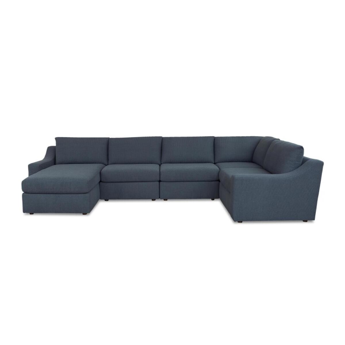 616d6eccbc28e124c8a79e84eb6edbf9 Blake Slope Arm U-Shaped Sectional - Image 1