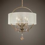 Alenya, 4 Lt Pendant Lighting Cream 8