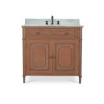 Nantes Single Vanity W/ Sink & Marble Top - Image 6