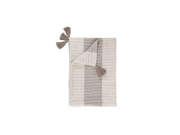 Kalen Natural Ivory Throw Throws Bassett Furniture