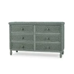 Oasis Rattan 6 Drawer Dresser - Image 4