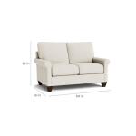 True Custom™ True Custom® Roll Arm Loveseat - Image 5