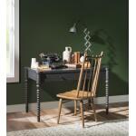 Spindle Back Side Chair Chairs & Benches Barnwood Oak 14