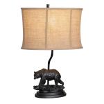 Bear Trail Table Lamp Lighting Bronze 8