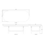 Ligna Oval Dining Table - Image 6