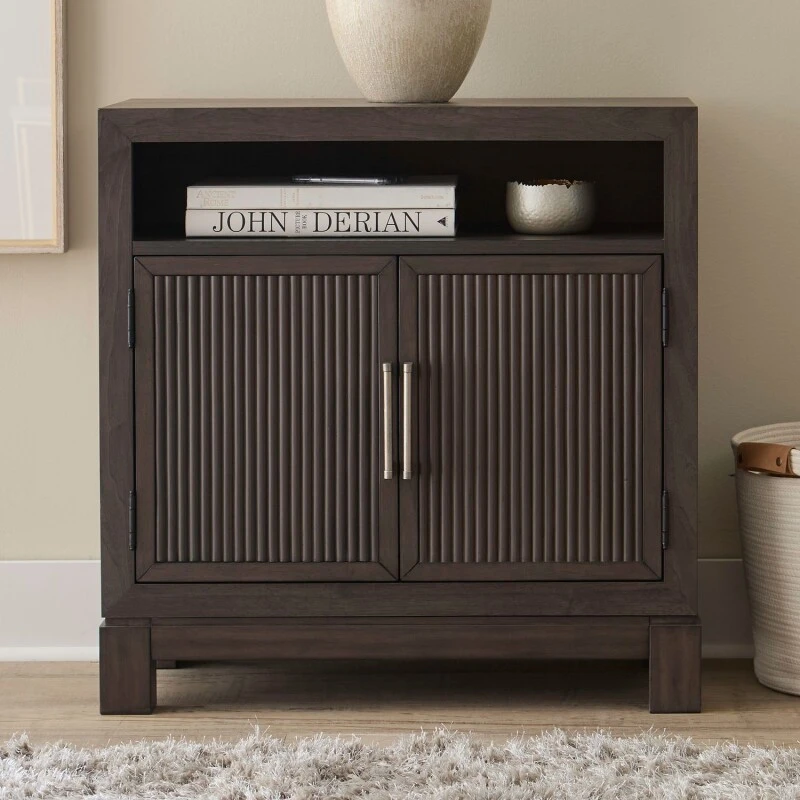 625b5a57e63a6c303396870ae3ad986f Modern Edge Bedside Chest w/ Charging Station - Image 1