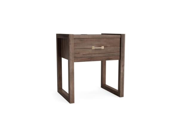 Braddock Bedside Table Nightstands Auburn Maple