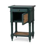 Montego Square End Table W/ Drawer & Rattan Door - Image 5
