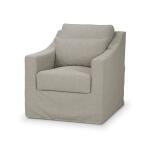 Sutton Swivel Chair Chairs Boucle Sand 17