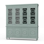 Savannah Display Cabinet W/ Glass Door