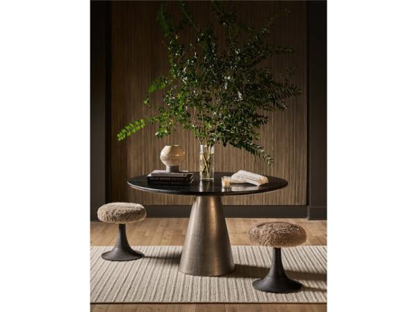 Modern Slate Dining Table Dining Tables Black 10