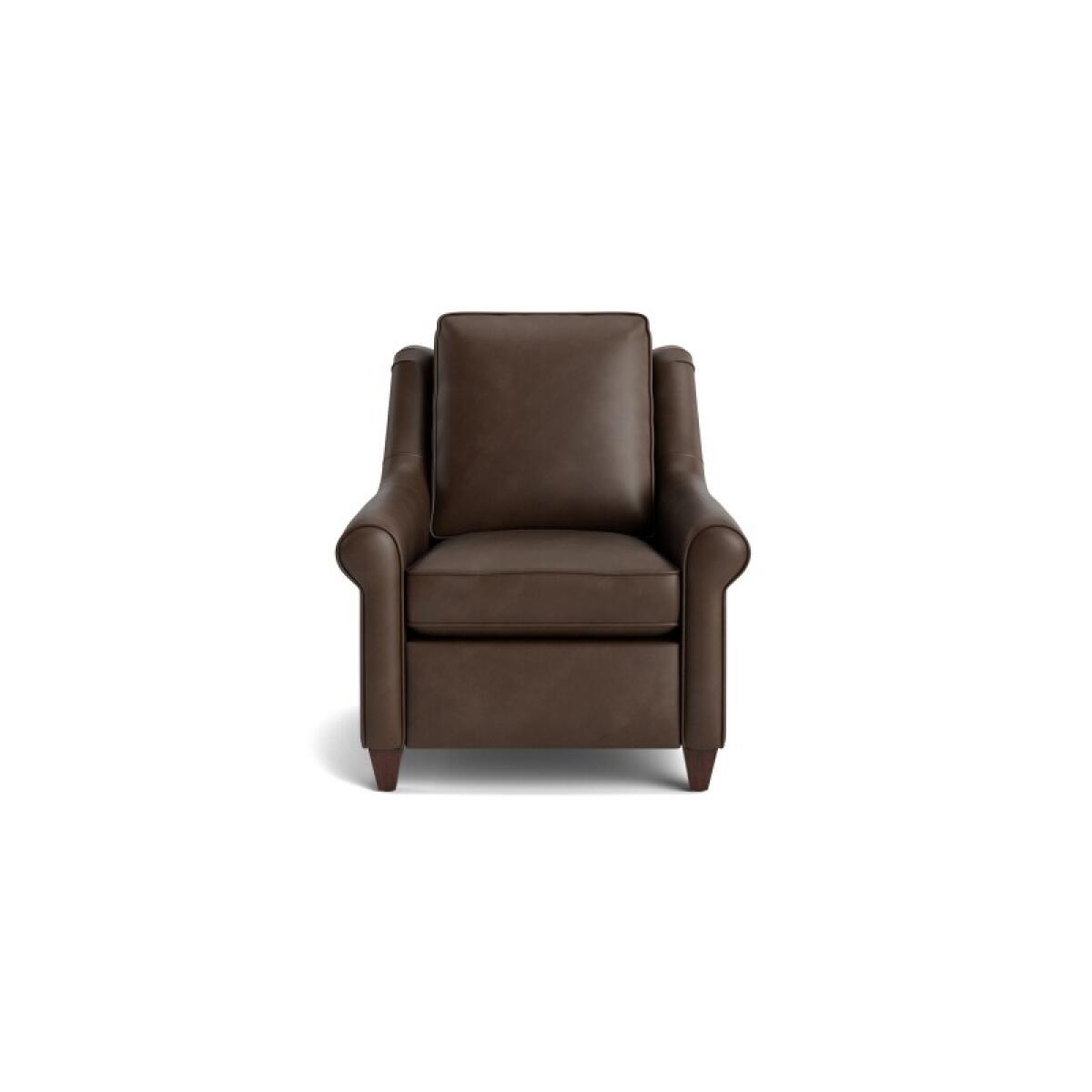 6326695bd3f15fbac8a84b5fde060c3f Magnificent Motion Leather Roll Arm Power Wall Recliner - Image 1