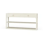 Corte Open Console Table W/ 2 Drawers