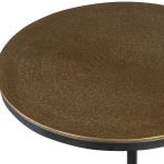 Brunei Accent Table, Gold - Image 5