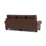 True Custom™ True Custom® Leather Large Panel Arm Sofa - Image 5
