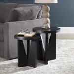 Nadette Nesting Tables, Espresso, S/2 - Image 4