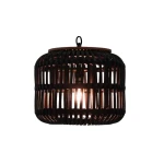 Oceana Rattan Pendant Small Lighting Bramble 14